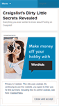 Mobile Screenshot of craigslistpostingsecrets.wordpress.com