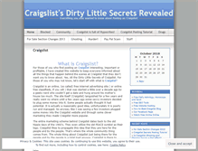 Tablet Screenshot of craigslistpostingsecrets.wordpress.com