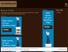 Tablet Screenshot of moviehitworld.wordpress.com
