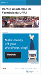 Mobile Screenshot of cafarufrj.wordpress.com