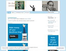 Tablet Screenshot of lecturesonambedkar.wordpress.com