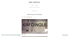 Desktop Screenshot of kimdingleart.wordpress.com