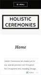 Mobile Screenshot of holisticceremonies.wordpress.com