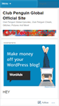 Mobile Screenshot of clubpenguinglobal.wordpress.com