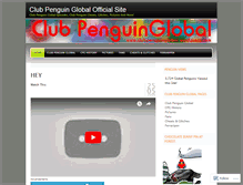 Tablet Screenshot of clubpenguinglobal.wordpress.com