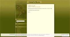 Desktop Screenshot of gesiii.wordpress.com