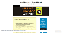 Desktop Screenshot of laundrycaffebar.wordpress.com