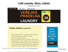 Tablet Screenshot of laundrycaffebar.wordpress.com