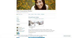 Desktop Screenshot of newgenerationstudio.wordpress.com
