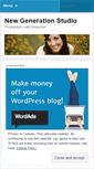 Mobile Screenshot of newgenerationstudio.wordpress.com