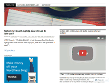 Tablet Screenshot of cattuongjsc.wordpress.com