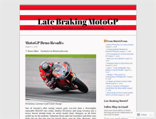 Tablet Screenshot of motogpindy.wordpress.com