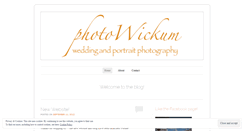 Desktop Screenshot of photowickum.wordpress.com