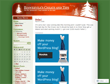 Tablet Screenshot of binweevils.wordpress.com