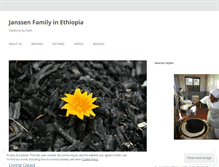 Tablet Screenshot of janssenfamily.wordpress.com