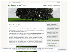 Tablet Screenshot of elarboldelavida.wordpress.com