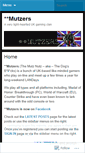 Mobile Screenshot of mutzers.wordpress.com
