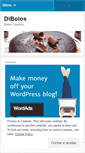 Mobile Screenshot of dibolos.wordpress.com