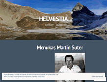 Tablet Screenshot of helvestia.wordpress.com