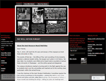 Tablet Screenshot of kentmassacre.wordpress.com