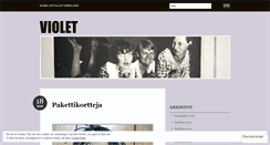 Desktop Screenshot of katiavironviolet.wordpress.com