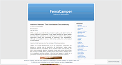 Desktop Screenshot of femacampr.wordpress.com