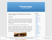 Tablet Screenshot of femacampr.wordpress.com