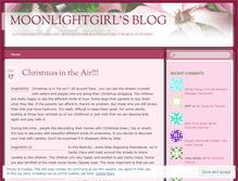 Tablet Screenshot of moonlightgirl.wordpress.com