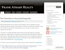 Tablet Screenshot of frankatrashrealty.wordpress.com