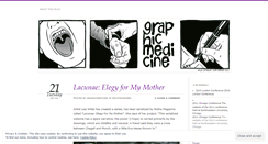 Desktop Screenshot of graphicmedicine.wordpress.com