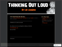 Tablet Screenshot of leelangdon.wordpress.com