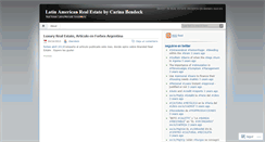 Desktop Screenshot of clbendeck.wordpress.com