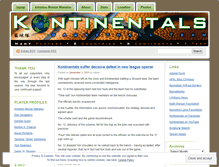 Tablet Screenshot of kontinentals.wordpress.com