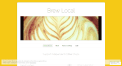 Desktop Screenshot of brewlocal.wordpress.com