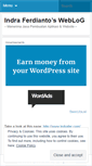 Mobile Screenshot of indrafer.wordpress.com
