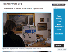 Tablet Screenshot of konstsommar.wordpress.com