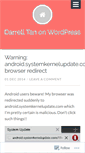 Mobile Screenshot of darrelltan.wordpress.com