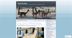 Desktop Screenshot of dayattheranch.wordpress.com