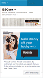 Mobile Screenshot of escsex.wordpress.com