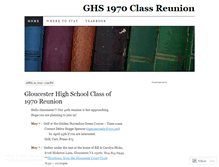 Tablet Screenshot of ghs1970.wordpress.com