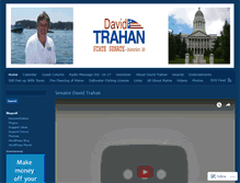 Tablet Screenshot of davidtrahan.wordpress.com