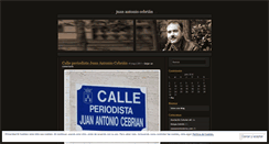 Desktop Screenshot of juanantoniocebrian.wordpress.com