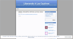 Desktop Screenshot of lluviadegracia.wordpress.com
