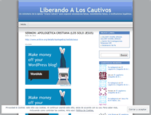 Tablet Screenshot of lluviadegracia.wordpress.com