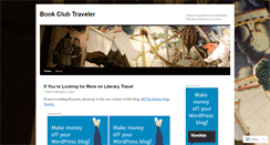 Desktop Screenshot of bookclubtraveler.wordpress.com