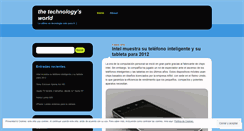 Desktop Screenshot of loultimoentecnologia1.wordpress.com