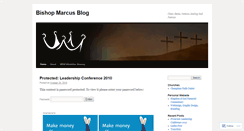 Desktop Screenshot of bishopmarcus.wordpress.com