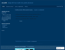 Tablet Screenshot of orcas6d.wordpress.com