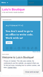 Mobile Screenshot of luvlulus.wordpress.com