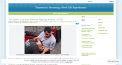 Desktop Screenshot of humanetics.wordpress.com